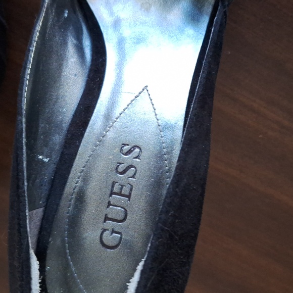 Guess Peep Toe High Heels 8M - Picture 4 of 5